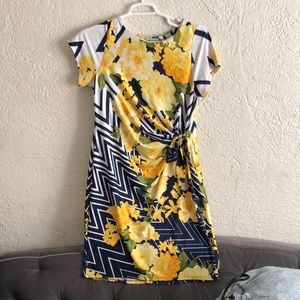 Colorful flowers dress